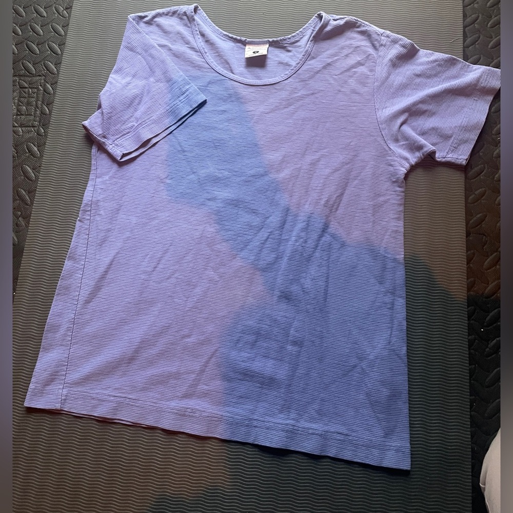 Vintage Columbia Women's Lavender Short Sleeve Tee